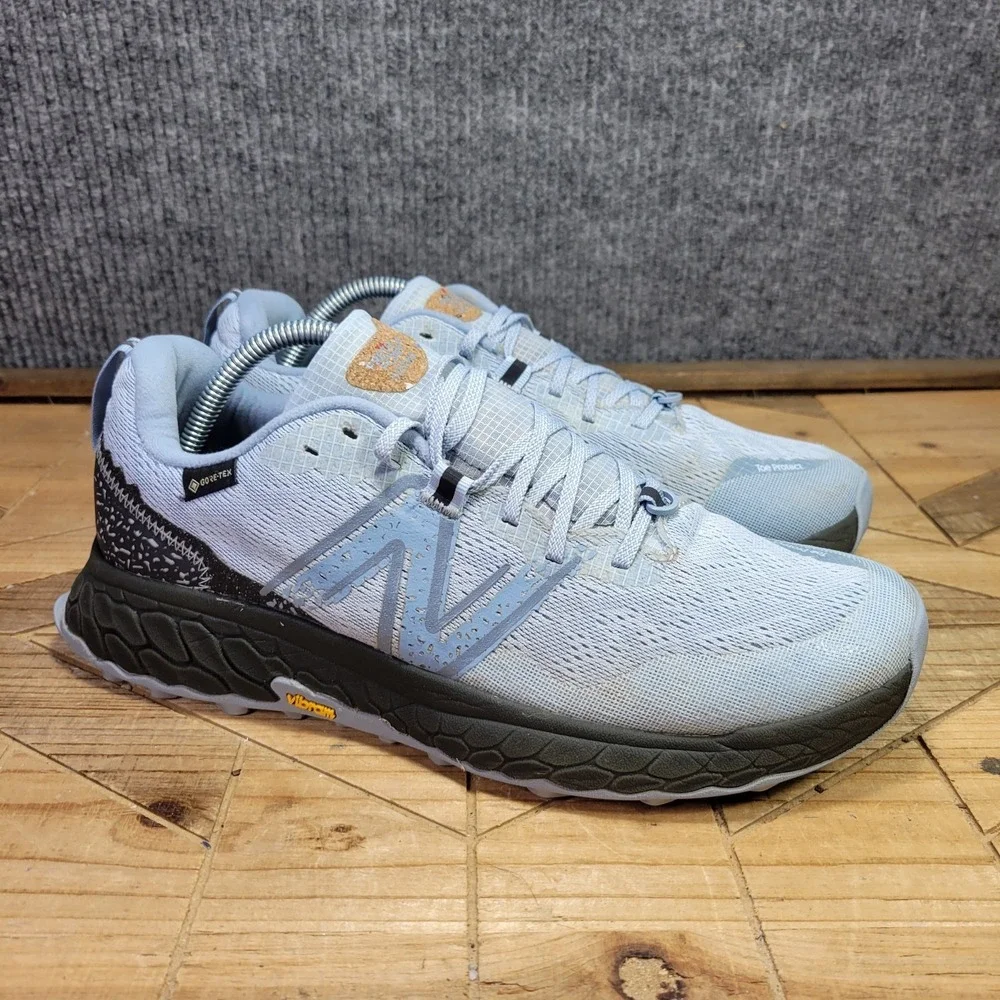 New Balance Fresh Foam X Hierro v7 GTX Women's 10 D Starlight Gray Vibram Hiking - Picture 1 of 14